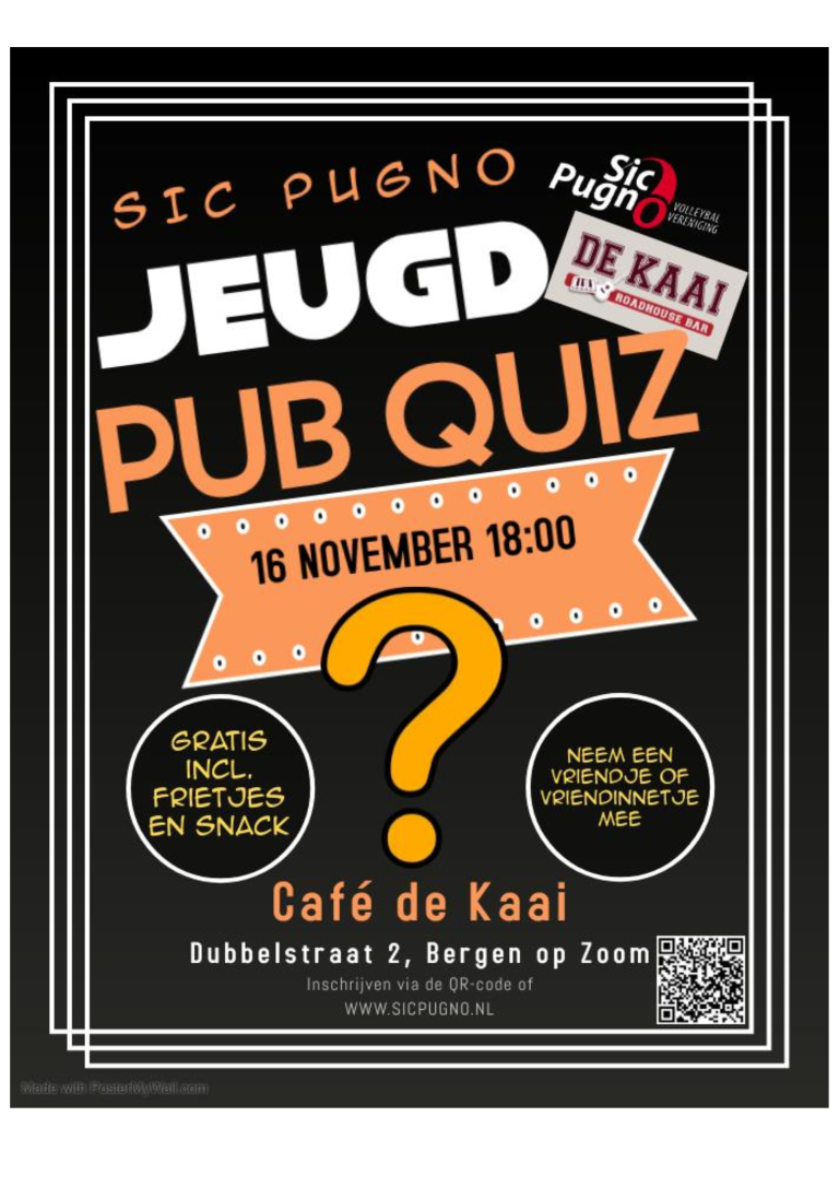 Jeugd pub quiz